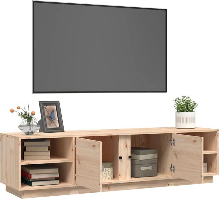Image du produit VidaXL TV-Schrank 156x40x40 cm Massivholz Kiefer,Material