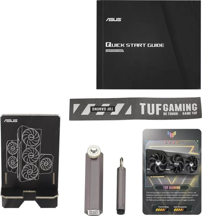 Actual product image ASUS TUF Gaming Radeon RX 7700 XT OC Edition (12 GB)