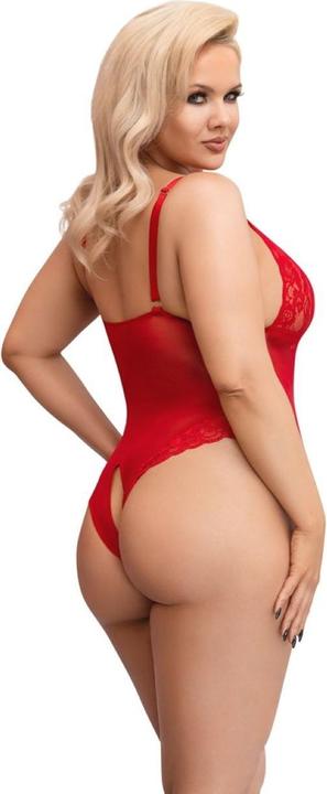 Actual product image Cottelli Collection Crotchless Body red 2XL (XXL)
