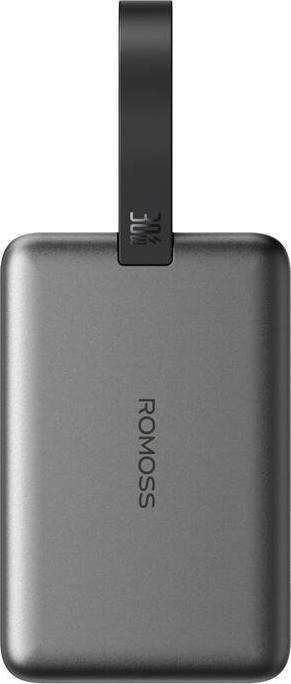 Actual product image Romoss Powerbank WM010 10000mAh 20W (black) (10000 mAh, 20 W, 37 Wh)
