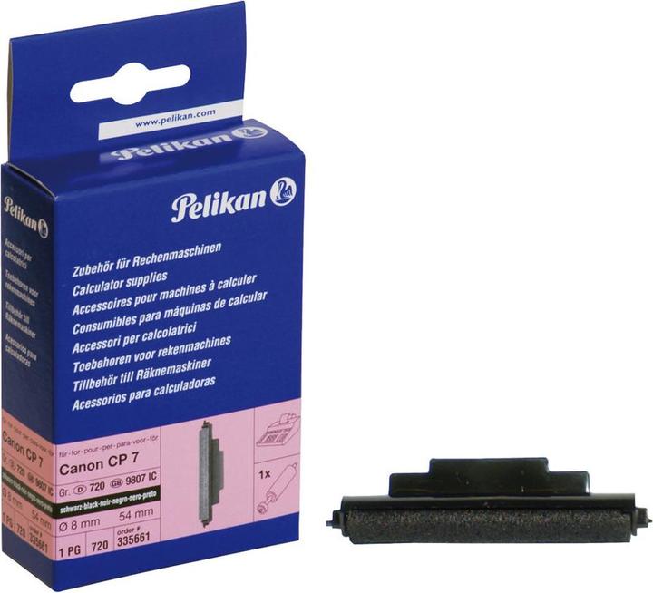 Produktbild Pelikan Gr. 720 - Farbrolle - 1 x Schwarz - für Canon Canola CP 7/IR 72 (335661)