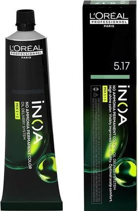 Actual product image L'Oréal Professionnel INOA No Ammonia Permanent Color 5.17 60g (Light brown cold ash)