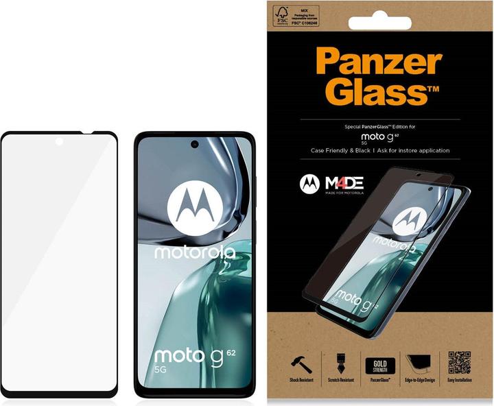 Image du produit PanzerGlass Edge-to-Edge (1 pièce(s), Motorola Edge 30)