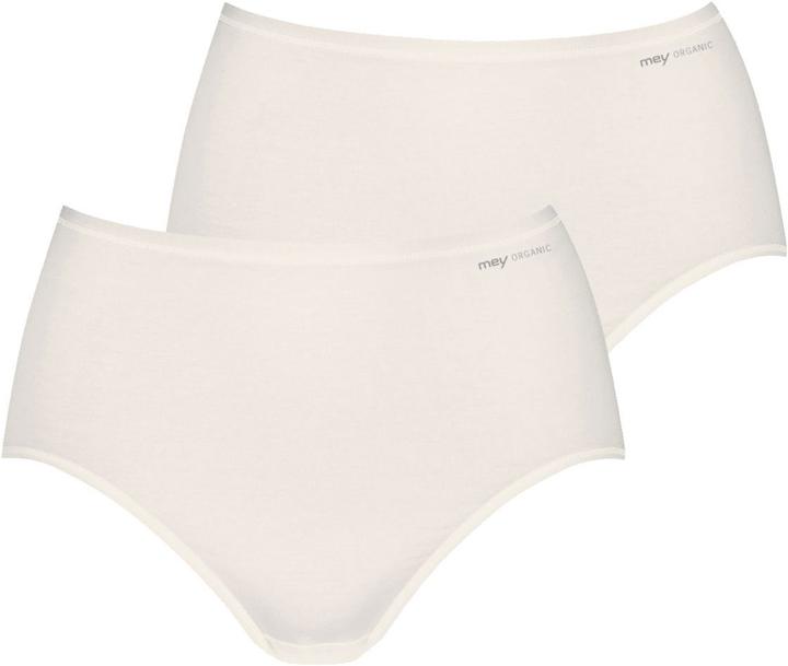 Actual product image Mey 2 Pack Organic Waist Briefs (38, M, pack of 2)