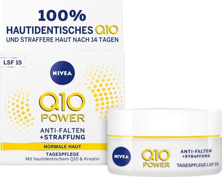NIVEA Anti -Wurck -Creme mit Q10 in der Nacht, SPF 15, 50 ml (50 ml, Tagescreme, SPF 15)