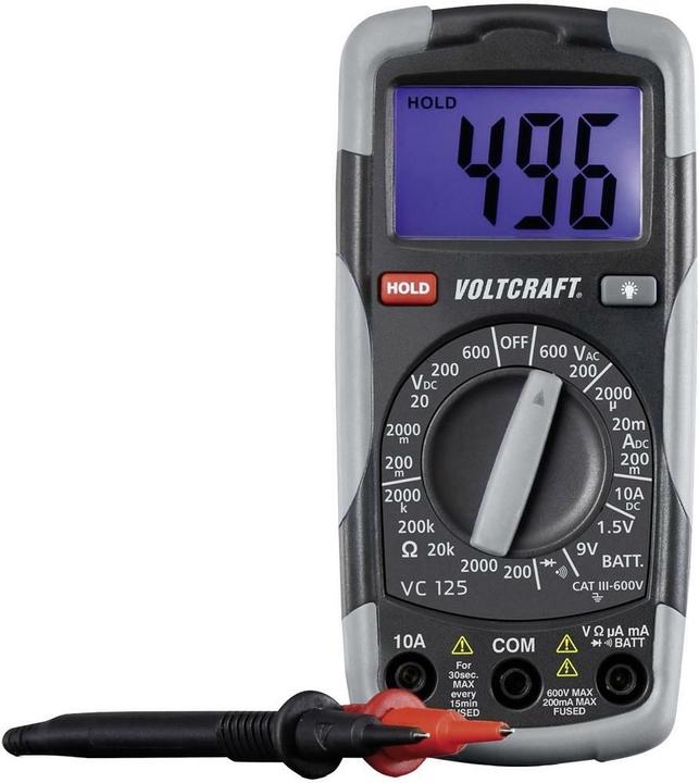 Produktbild Voltcraft Digital-Multimeter Set (CAT III 600V)