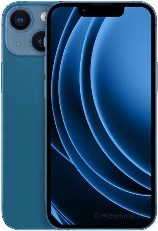 Immagine prodotto Re!commerce iPhone 13 Mini (128 GB, Blu, 5.40", 12 Mpx, SIM + eSIM, B / Molto bene)