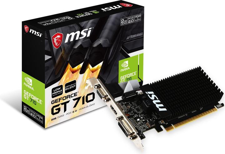 Produktbild MSI GeForce GT 710 2GD3H LP (2 GB)