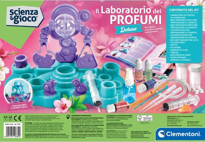 Actual product image Clementoni The Deluxe Fragrance Laboratory