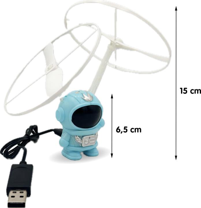 Actual product image Gear2play Flying Spaceman blue
