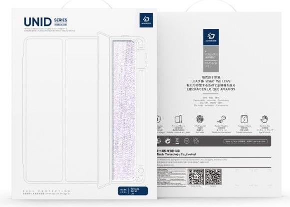 Image du produit Dux Ducis Unid Series Housse en cuir pour livre (Galaxy Tab S6 Lite (2022))
