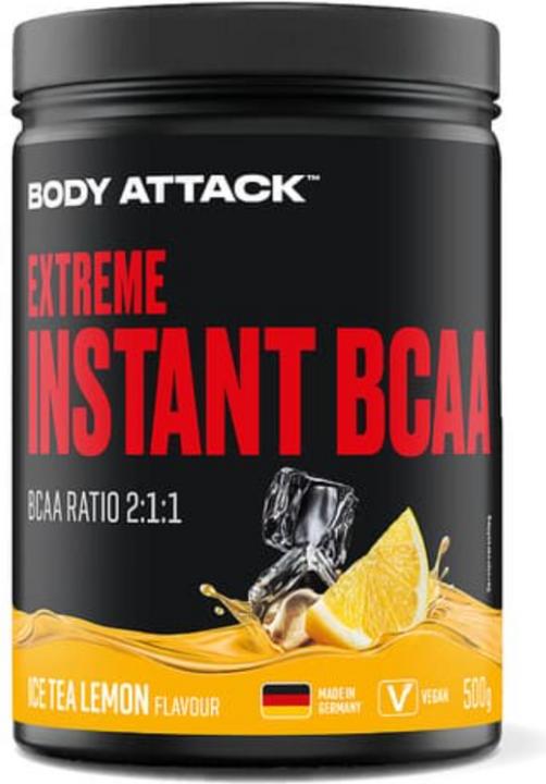 Produktbild Body Attack Extreme Instant BCAA (500g Dose) (Ice Tea, 1 Stk., 500 g)