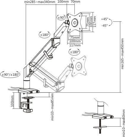 Actual product image Prokord DUS-T44 (Table, 32")