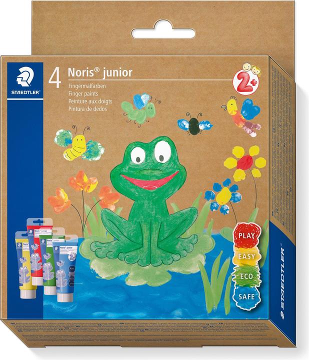 Staedtler Peinture au doigt 'Noris junior (Multicolore, 100 ml)