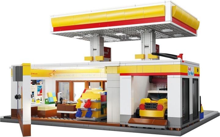 Produktbild Cada Shell Tankstelle mit Shop und Waschanlage Bricks