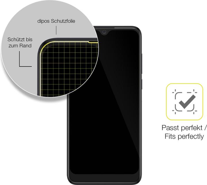 Produktbild Dipos 3D Full Cover Schutzfolie (1 Stück, Alcatel 1S (2020))