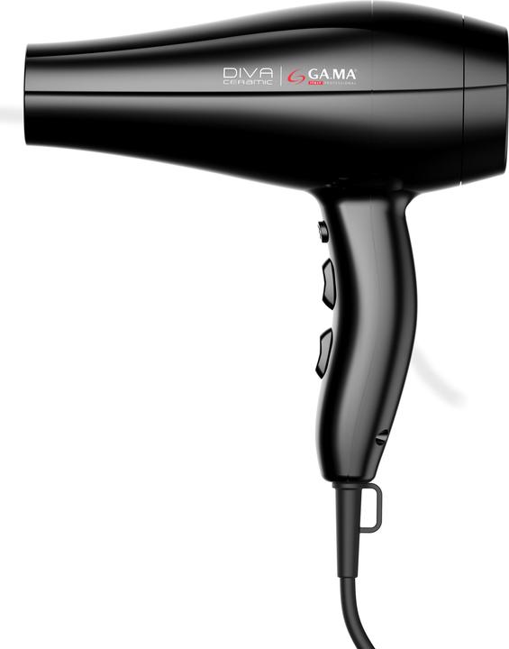 Immagine prodotto GAMA GA.MA Diva Ceramic, AC, Nero, Monocromatico, 2,2 m, 2300 W, 220-240 V