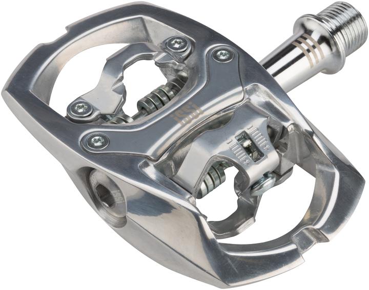 Immagine prodotto iSSi Pedale Trail III SPD (triplo cuscinetto). Dollaro d'argento.