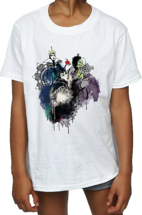 Produktbild Disney Villains Sketch TShirt Mädchen (152, 158)