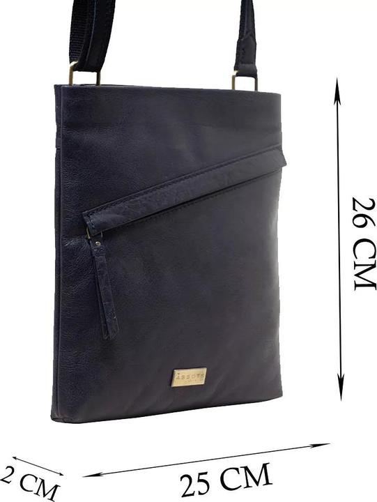 Image du produit Assots London Assots Designer Sac à bandoulière Crossbody Sac à main en cuir No.1