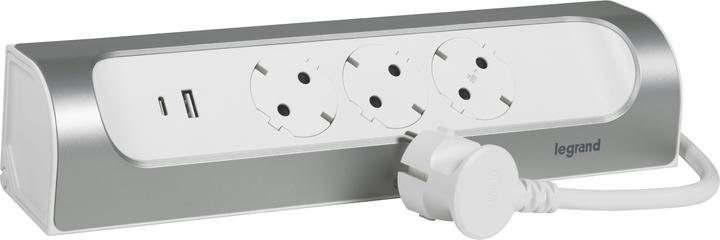 Produktbild Legrand Ecksteckdosenleiste (3 x, CEE 7/5, 1 m)
