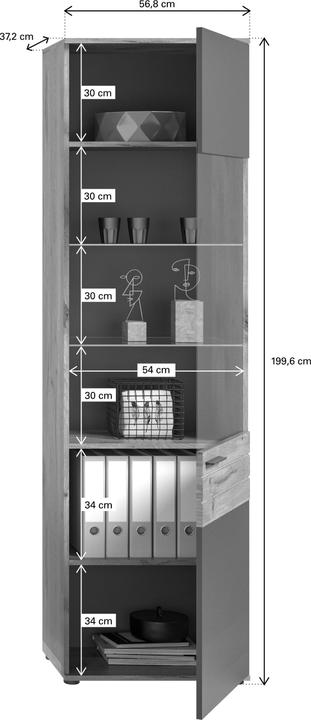 Immagine prodotto Xonox Home Mason (344 x 40 x 200 cm)