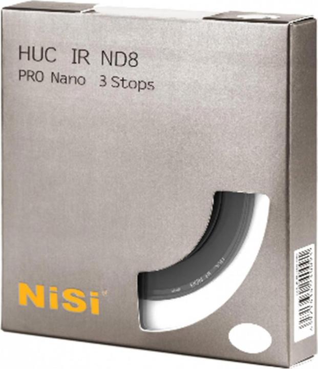 Image du produit Nisi Filtre gris Pro Nano HUC IR ND8 72mm (72 mm, Filtre gris neutre)