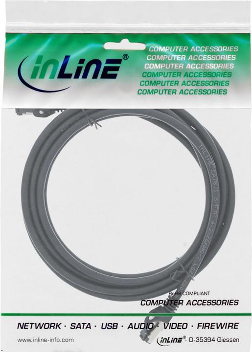 Actual product image InLine Patch cable (S/FTP, CAT8.1, 3 m)