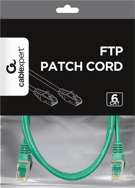 Produktbild Gembird Patch-Kabel (F/FTP, CAT6, 1 m)