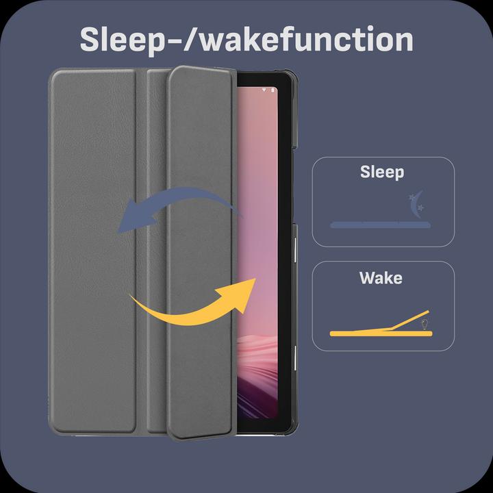 Actual product image Cazy Premium Smart Case Compatible with Lenovo Tab M9 - Protective Case Cover - Auto Sleep/Wake Up (Lenovo Tab M9)