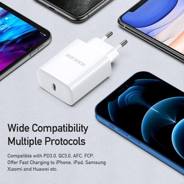 Image du produit Dux Ducis Chargeur de distribution d'énergie C60 (20 W)