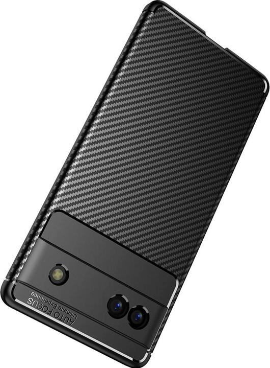 Immagine prodotto Screenguard Custodia Google Pixel 6a Cover Carbon Design TPU (Google Pixel 6a)