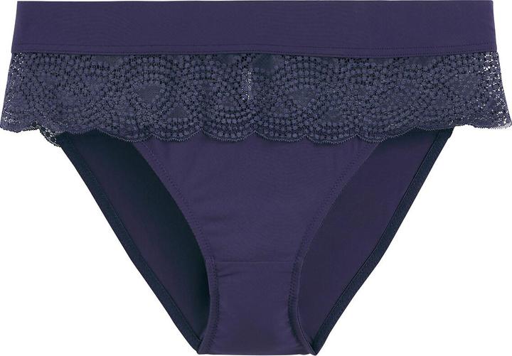 Image du produit La Redoute Collections Slip en dentelle et microfibre (42, Une unité par pack)