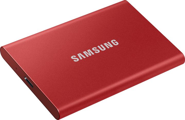 Image du produit Samsung Portable T7 Red (500 Go)
