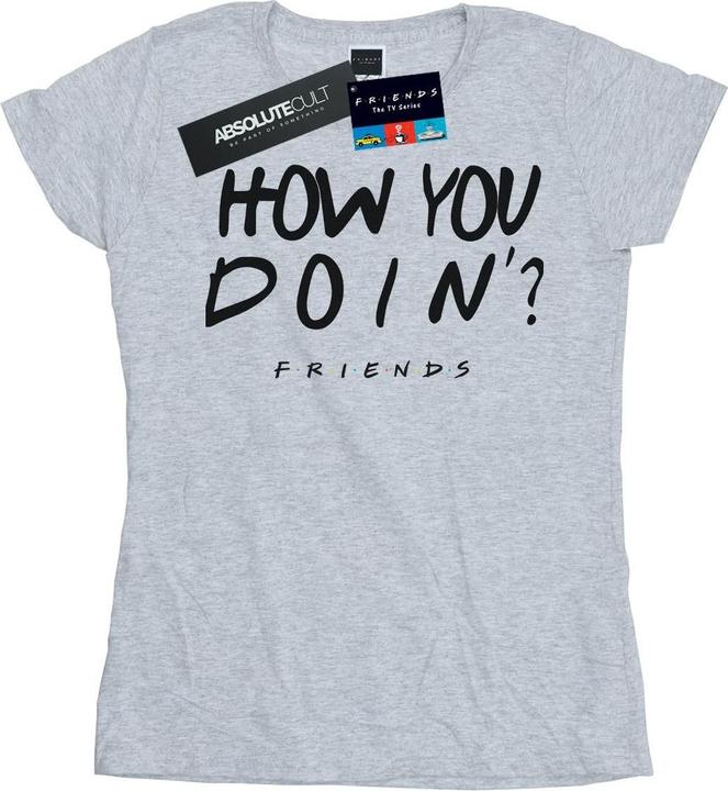 Produktbild Friends How You Doin? Boyfriend Fit TShirt (M)