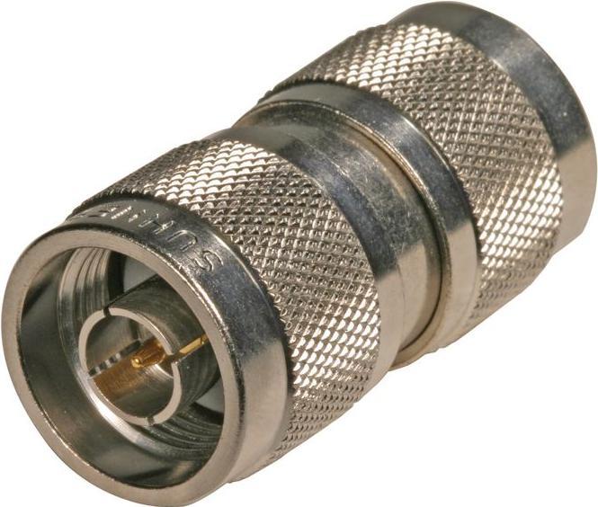 Actual product image Huber & Suhner Adaptor N to N plug/plug