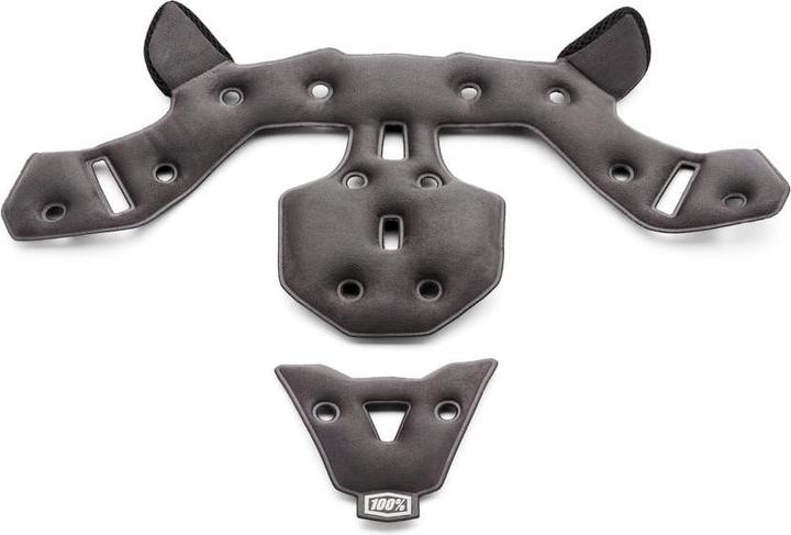 100% Aircraft 2 crown liner Ersatzpolster für Aircraft 2 - black/grey