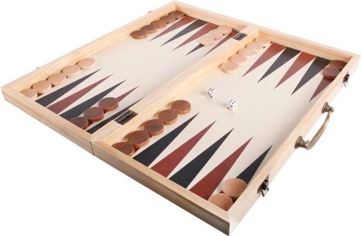 Actual product image Natural games NG XXL Chess and Backgammon