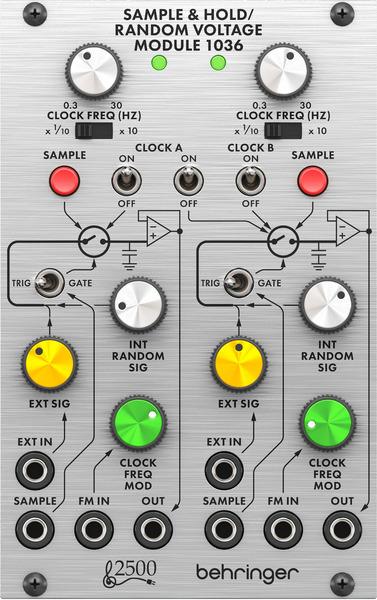 Produktbild Behringer 2500 1036 Sample&Hold / Random Voltage