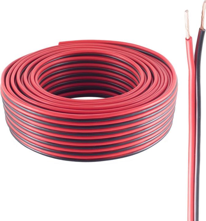 Produktbild Shiverpeaks BS06-181005 Audio-Kabel 100 m Schwarz - Rot (BS06-181005) (100 m)