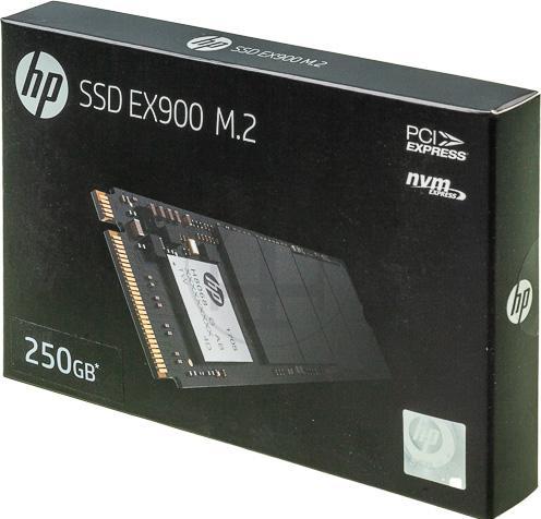 Actual product image HP EX900 (250 GB, M.2 2280)