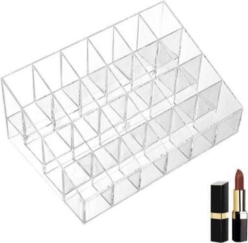 MU Style Acryl Lippenstift Organizer mit 24 Fächer