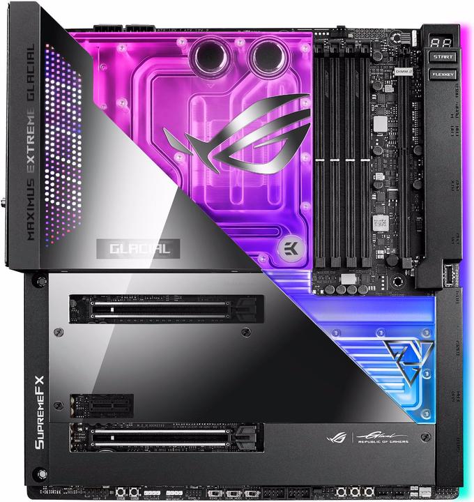 Actual product image ASUS Rog Maximus Z690 Extreme Glacial (LGA 1700, Intel Z690 (DDR5), ATX)