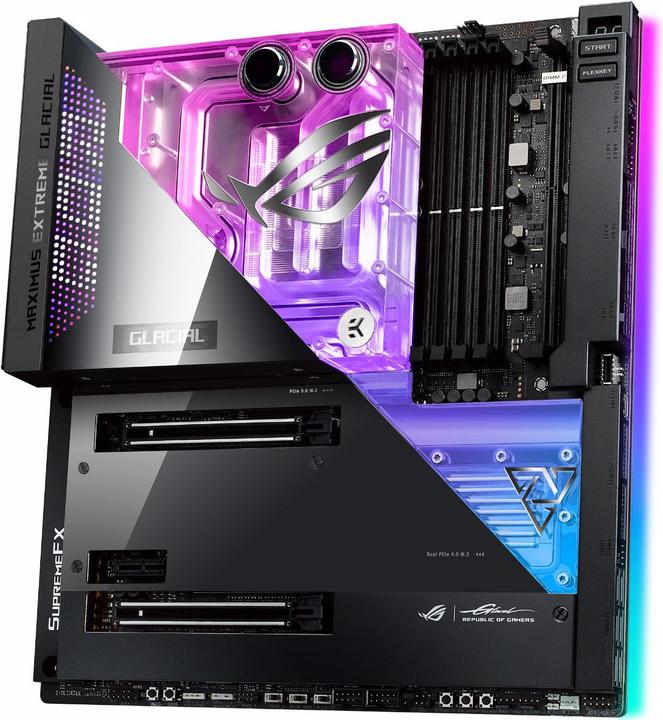 Actual product image ASUS Rog Maximus Z690 Extreme Glacial (LGA 1700, Intel Z690 (DDR5), ATX)