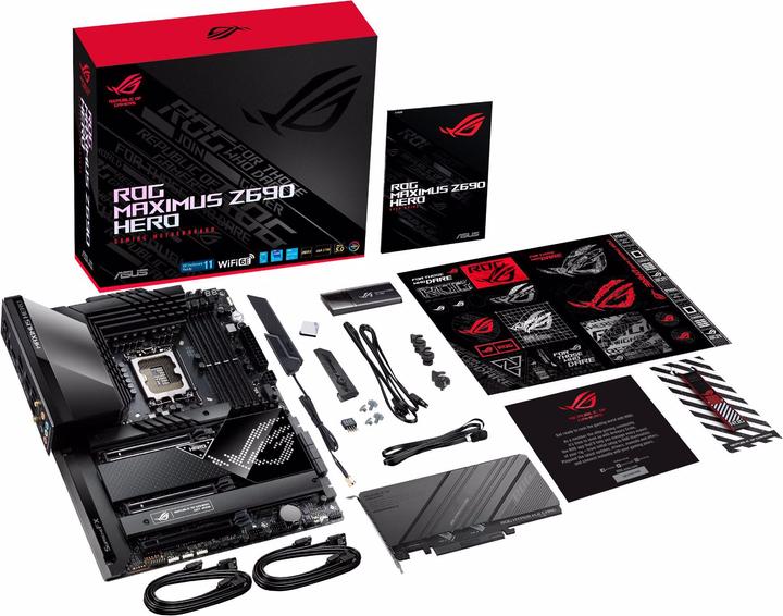 Actual product image ASUS ROG Maximus Z690 Hero (LGA 1700, Intel Z690 (DDR5), ATX)