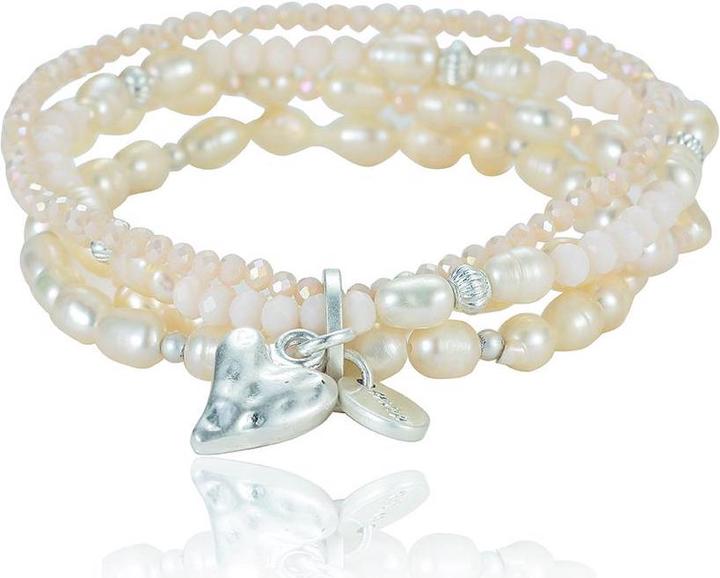 Andreani Armband mit echten Süsswasserperlen (8 cm, Perlen)