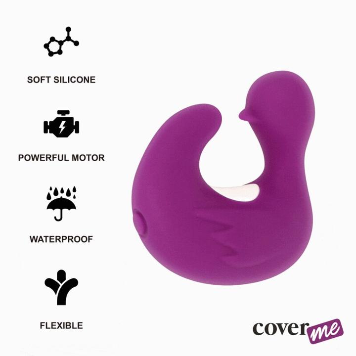 Actual product image Coverme Finger Vibrator "Ducky