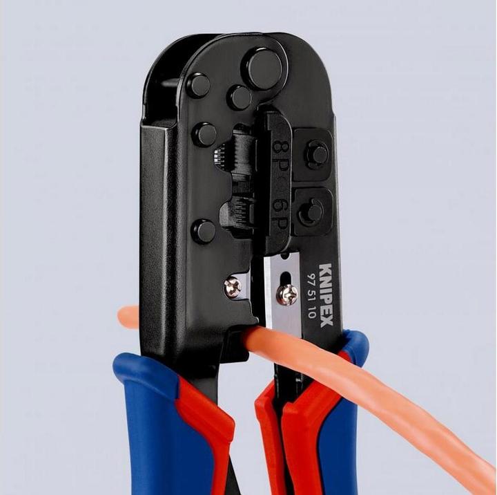 Immagine prodotto Knipex Pinza per connettori modulari tipo Western (190 mm)