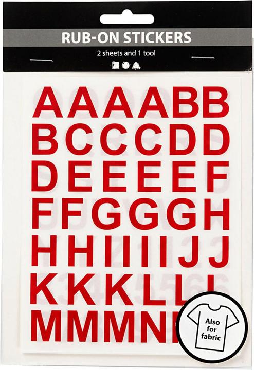 Image du produit Creativ Company Rub-on lettres et chiffres