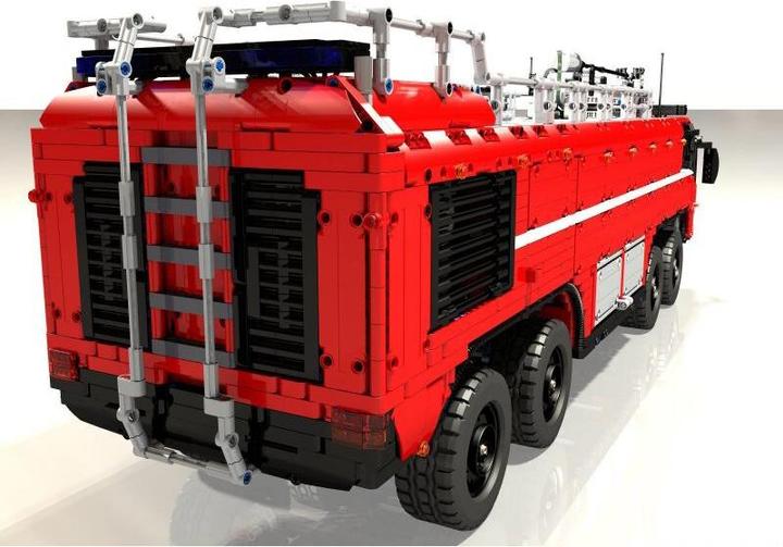 Produktbild Mould King Flughafen Rettungsfahrzeug